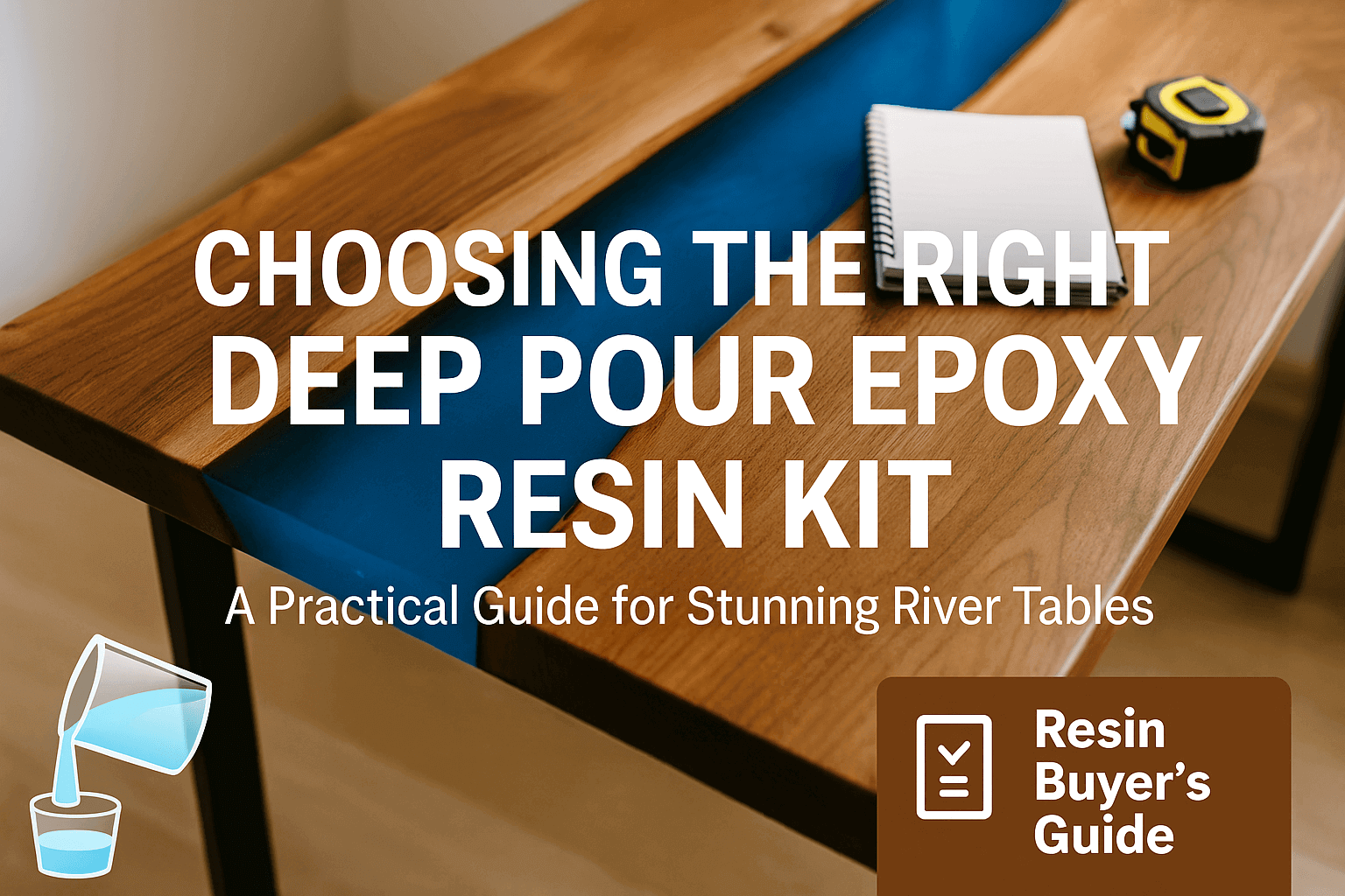 Deep Pour Epoxy Resin Guide (2026): Thick Pours & River Tables