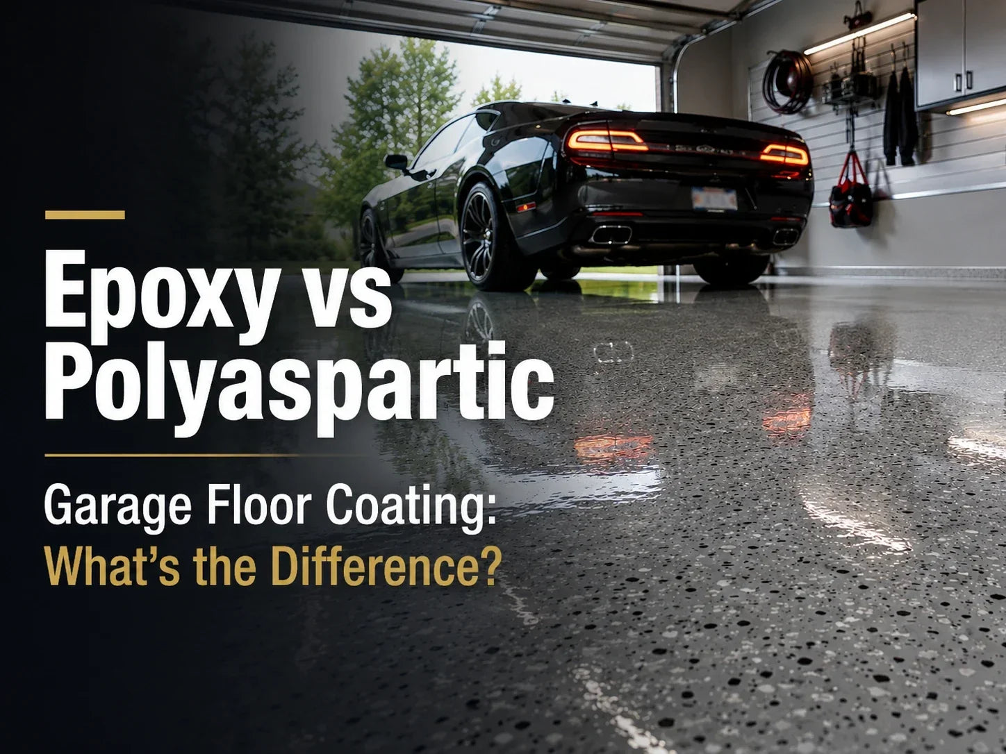 Epoxy vs Polyaspartic Garage Floor Coating: What's the Difference?