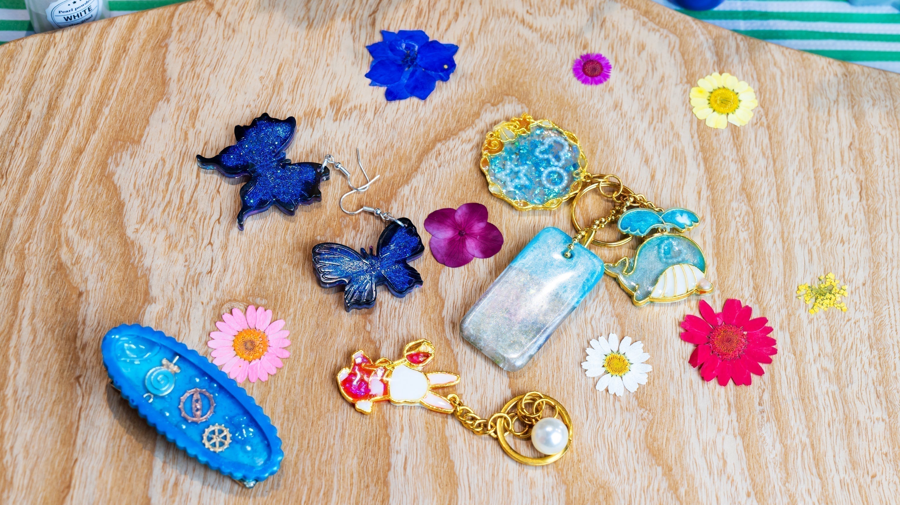 How to make earrings with uv resin