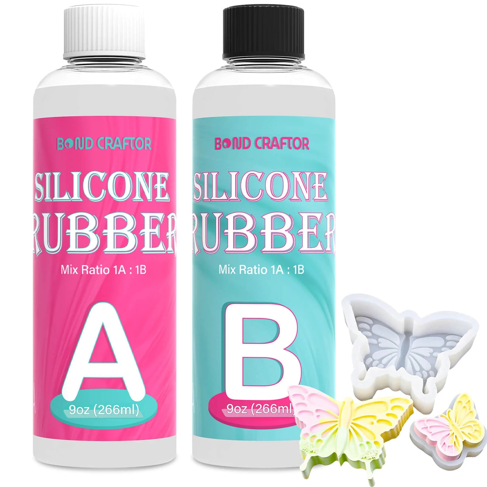 0A Liquid Silicone Rubber for Mold Making | 1:1 Mix Mold Making Kit