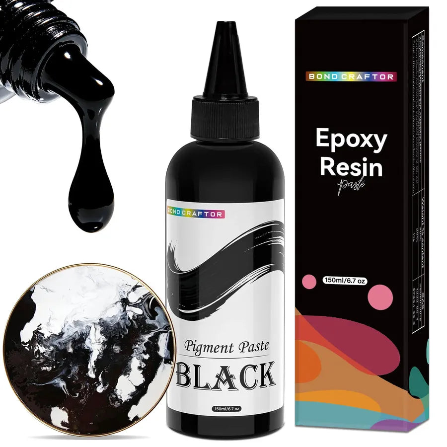 Black Epoxy Pigment Paste, 150ml