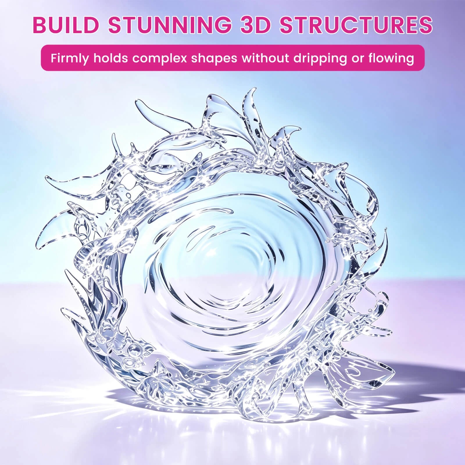 High Viscosity UV Resin | UV Cure Resin 300g for Jewellery Making