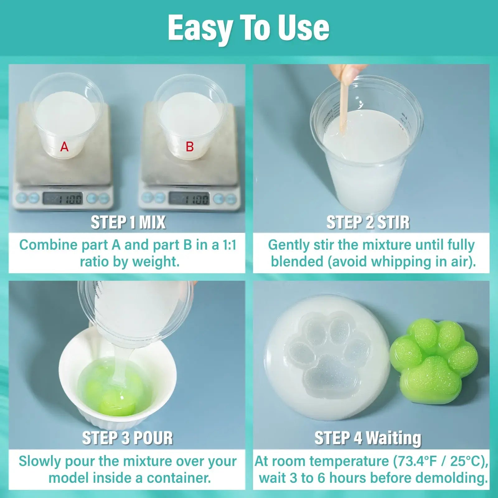 homemade mold release for platinum silicone casting