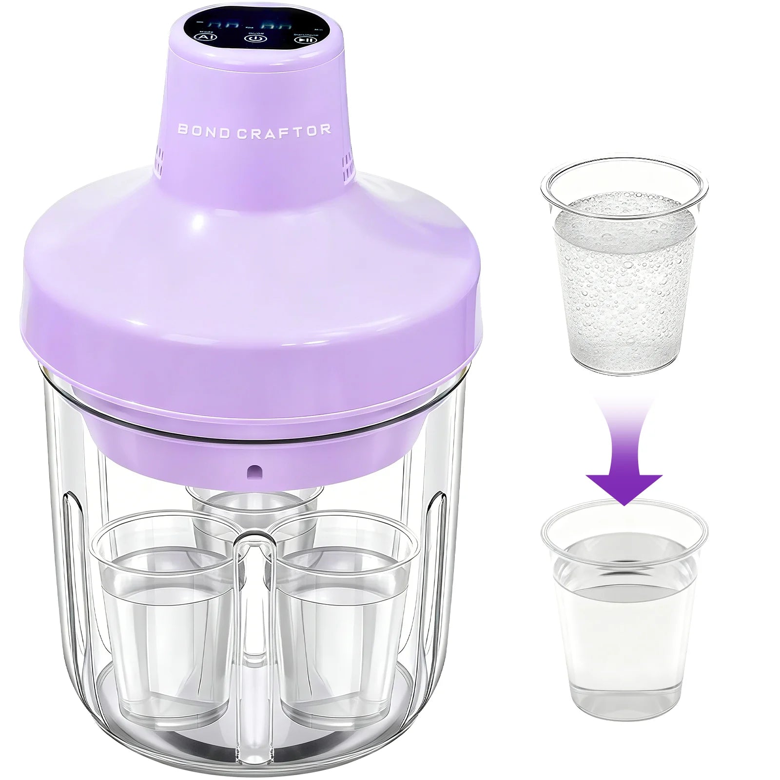 3.4L Resin Bubble Remover - 98 KPa Vacuum Pressure Vacuum Machine