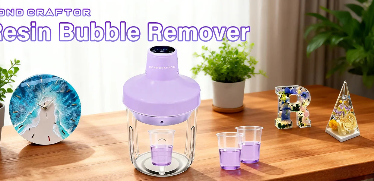 Resin bubble remover details