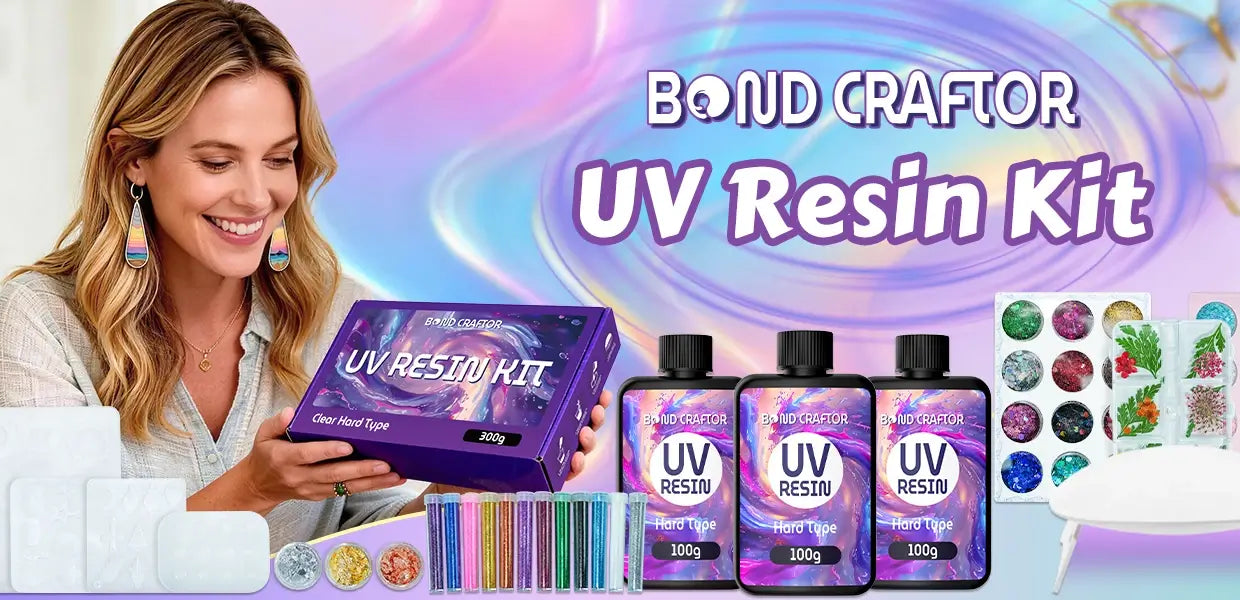 Uv resin kit showcase