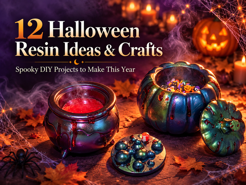 10 Halloween Resin Ideas & Crafts to Make This Year
