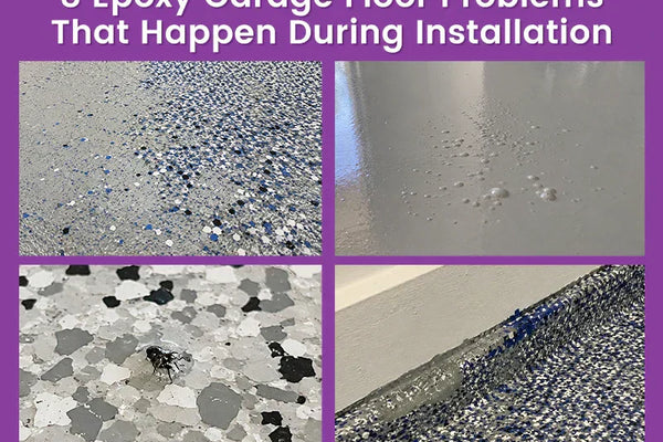 8 Epoxy Garage Floor Problems That Happen During Installation