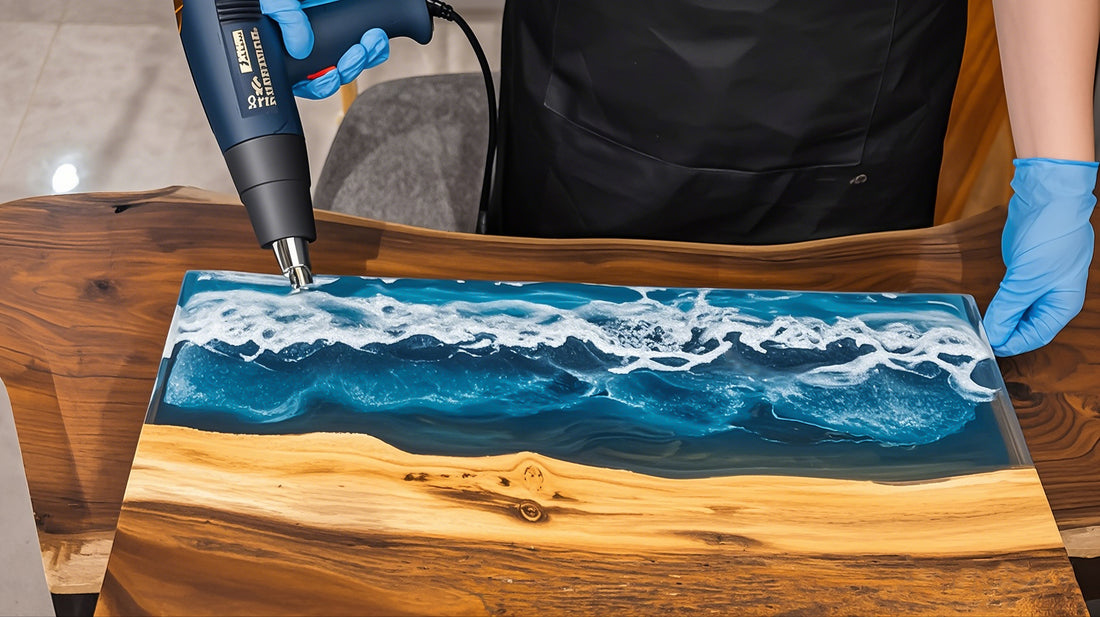 How to Make a River-Style Epoxy Resin Table Top