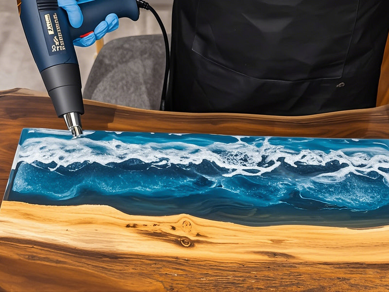 How to Make a River-Style Epoxy Resin Table Top