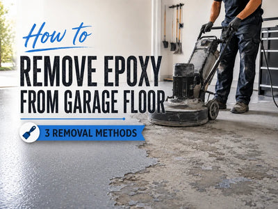 How to Remove Epoxy from Garage Floor: Epoxy Removal Methods