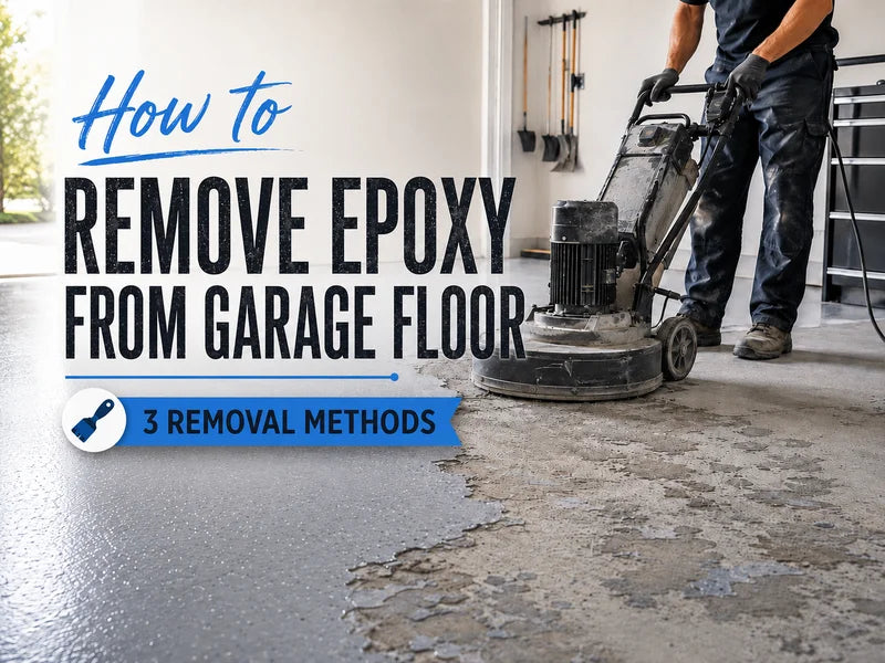 How to Remove Epoxy from Garage Floor: Epoxy Removal Methods