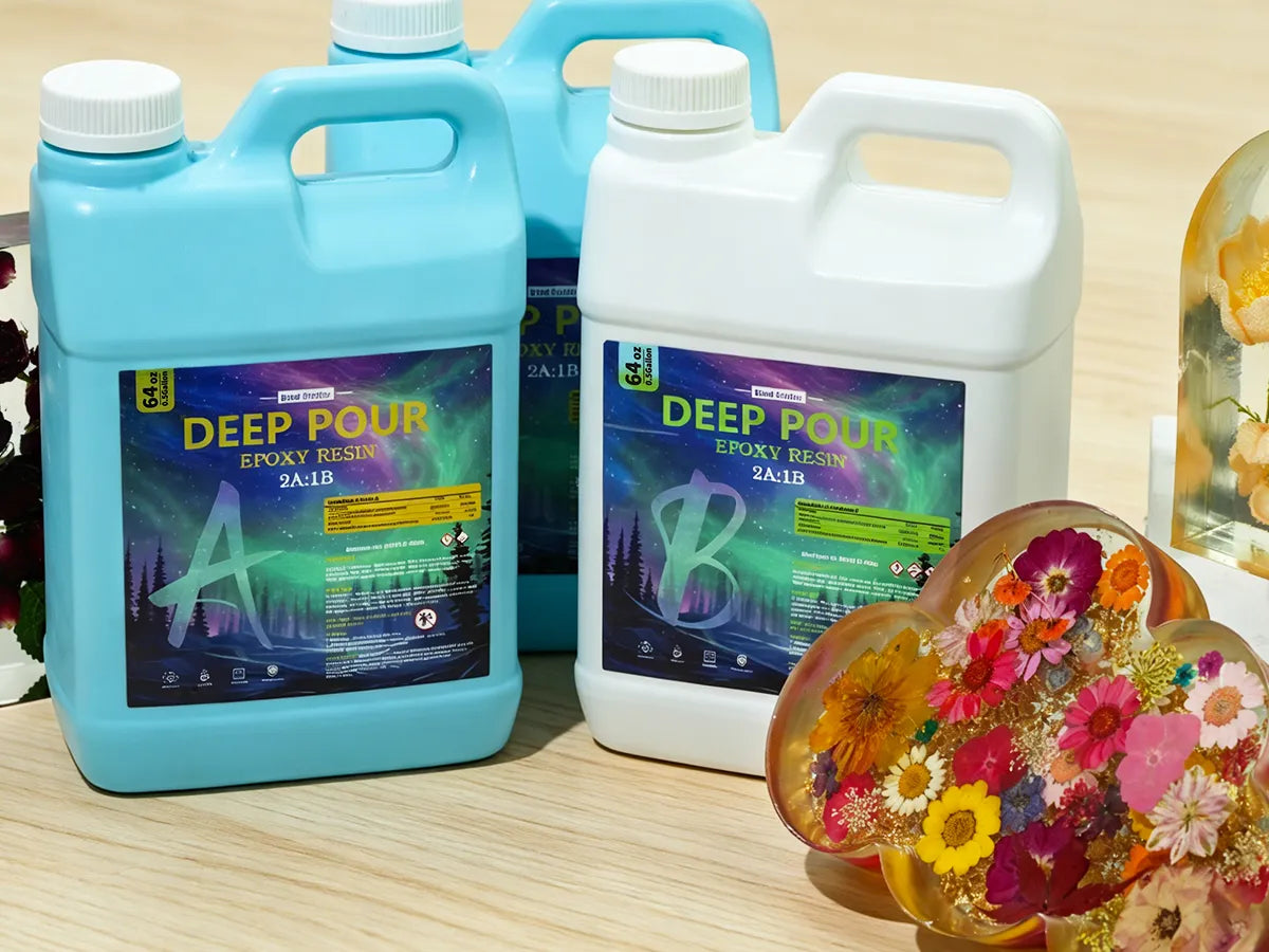 What precautions should be taken during the curing process of Deep Pour Resin?
