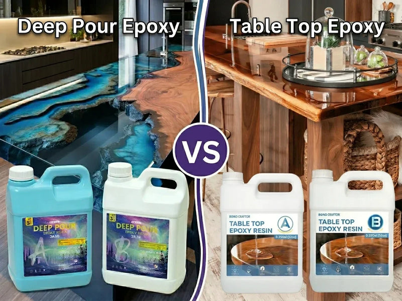 Deep Pour or Table Top Epoxy? A Complete Guide to Choosing the Right Formula