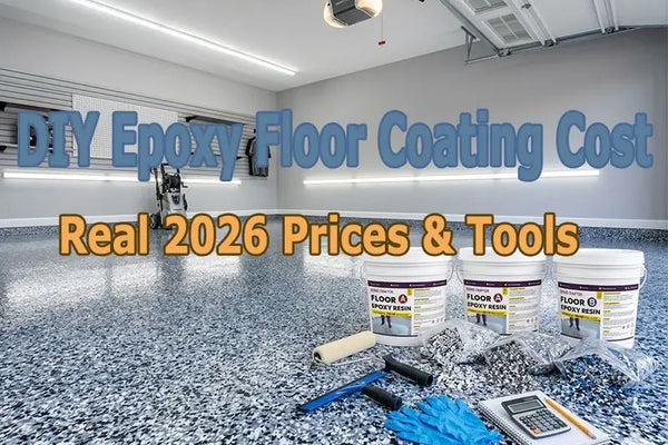 DIY Epoxy Floor Coating Cost — Real 2026 Prices & Tools