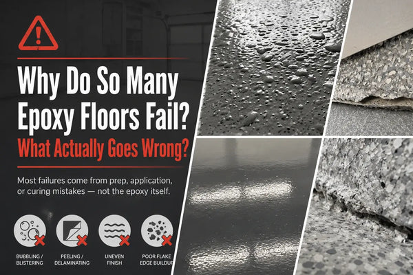 Why Do So Many Epoxy Floors Fail? What Actually Goes Wrong？