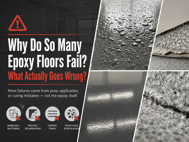 Why Do So Many Epoxy Floors Fail? What Actually Goes Wrong？