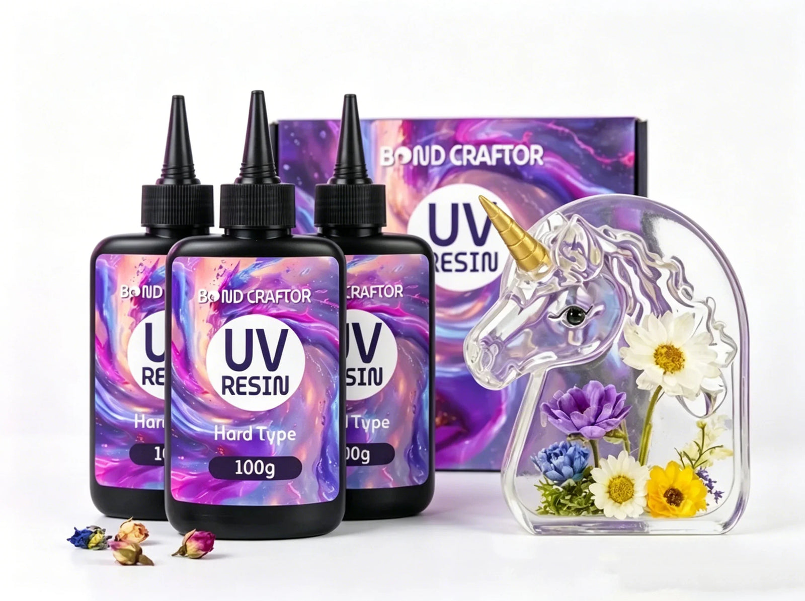 This is a beautiful little pendant made with Bond Crafter UV resin. Friends said: This is amazing!