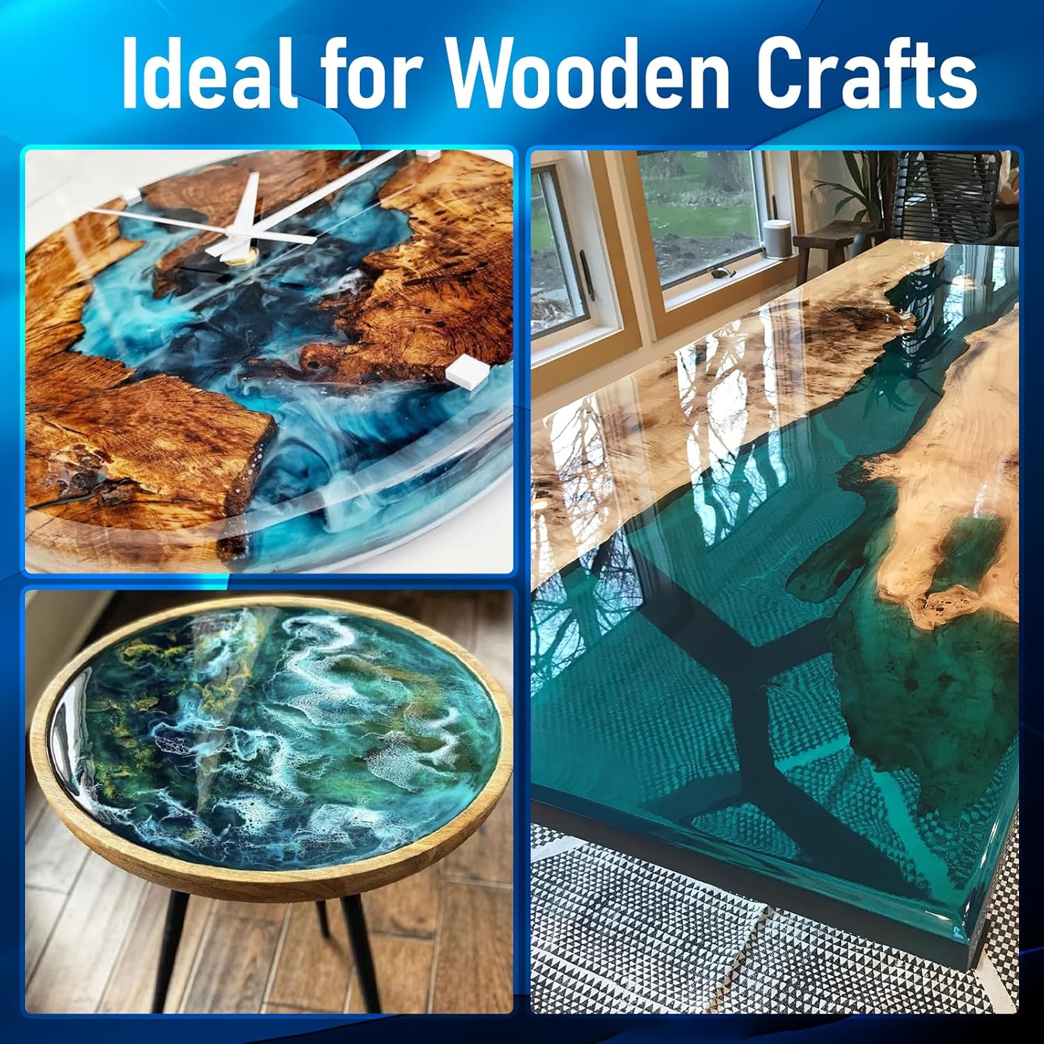 Deep Pour Epoxy Resin (2–4 Inch Casting)