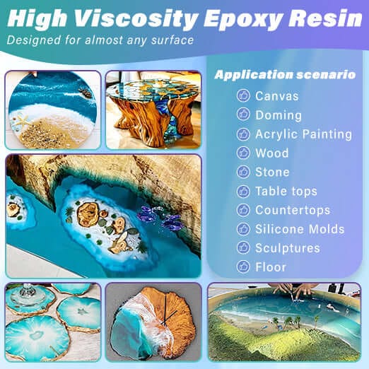 Bond Craftor 1 Gallon Table Top Epoxy Resin Kit