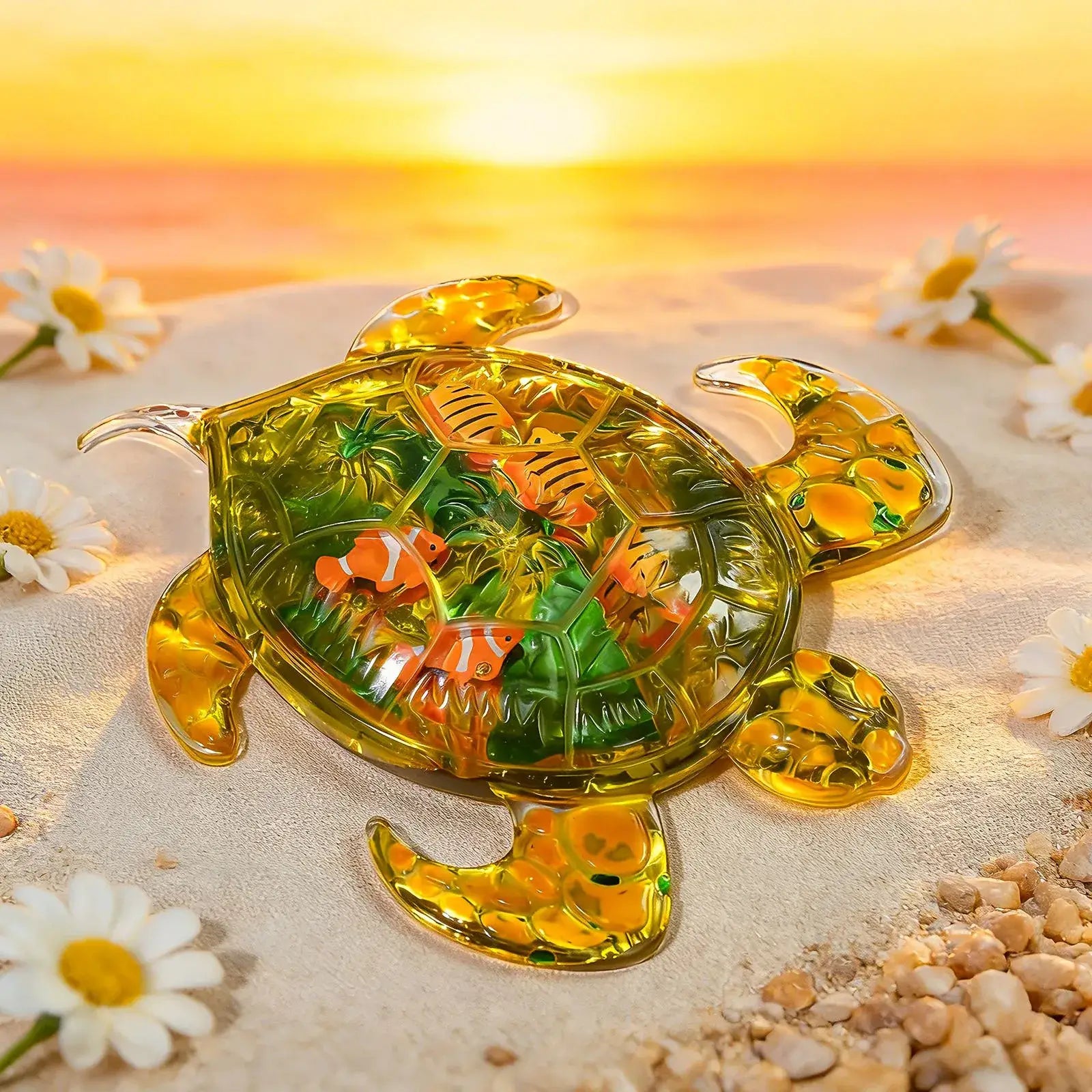 4.6in sea turtle silicone mold