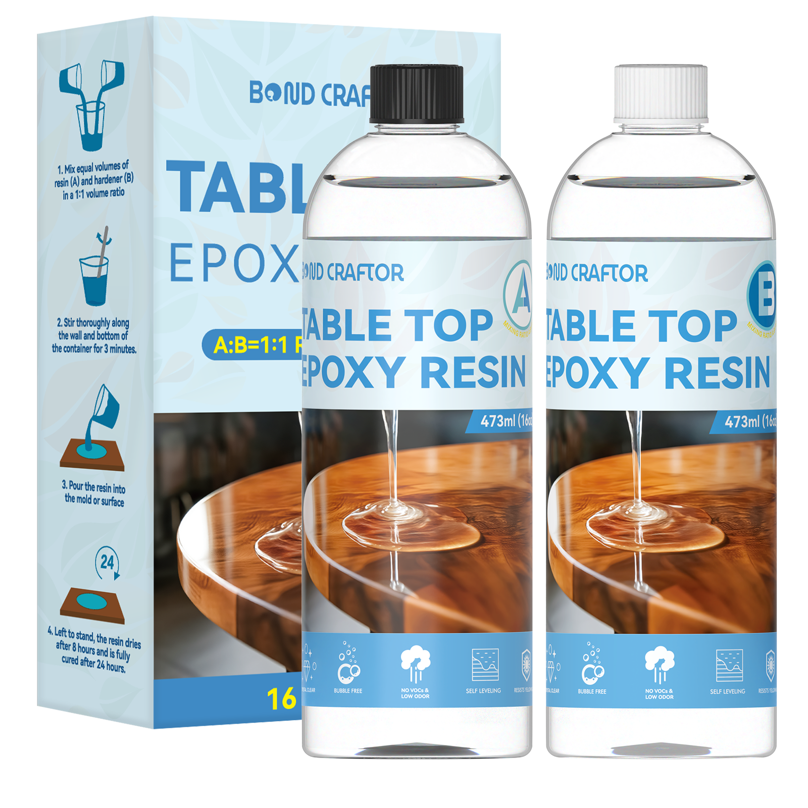Table Top Epoxy Resin Kit