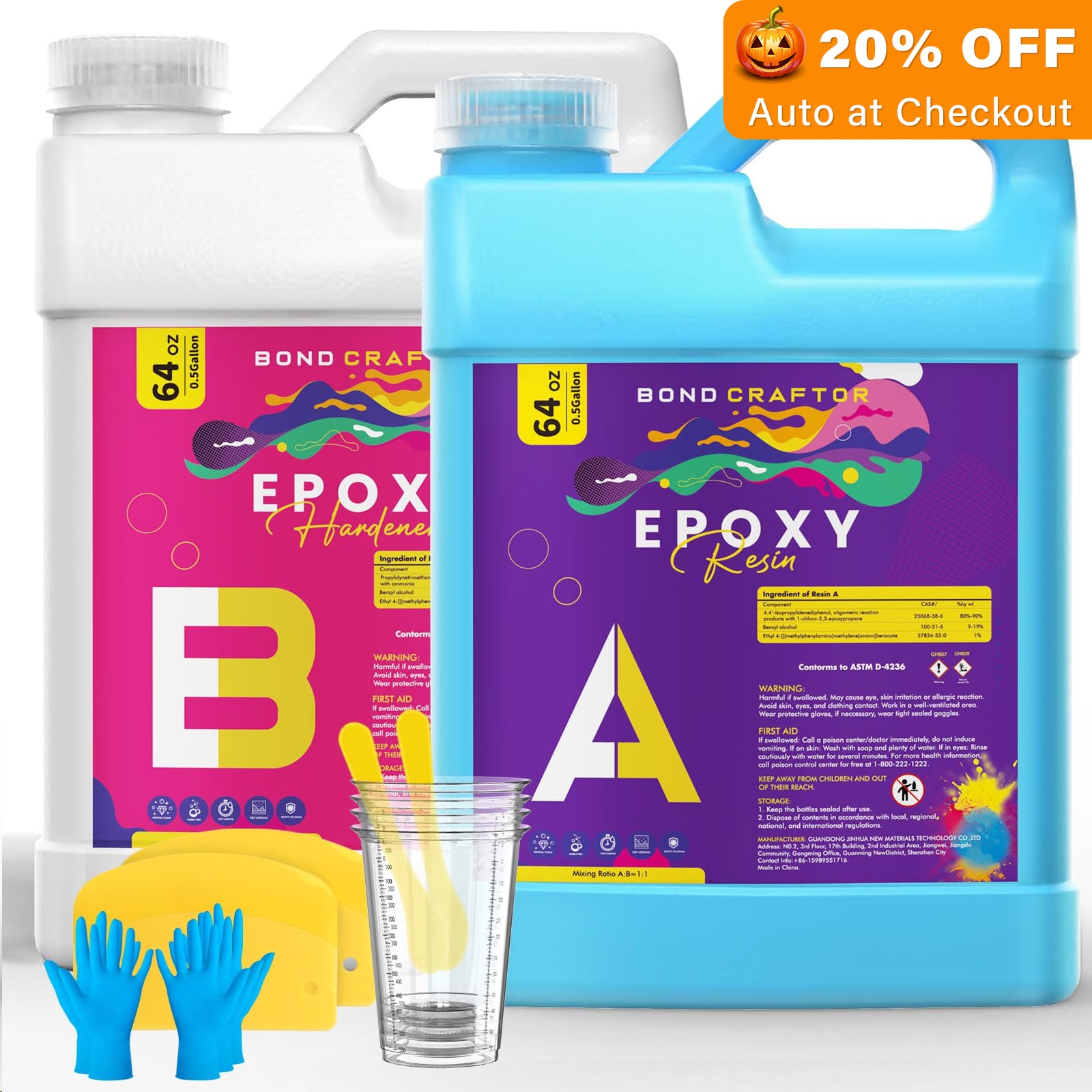 Epoxy Resin Crafting Kit – Standard Clear