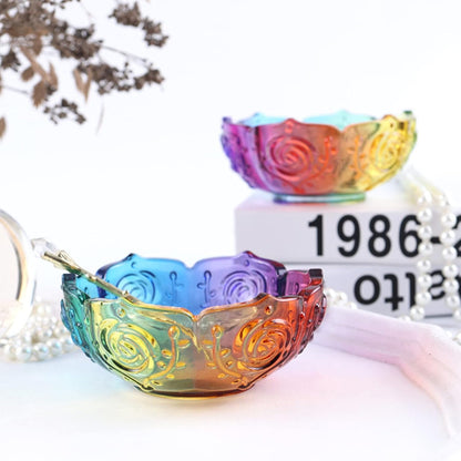 resin crafts epoxy resin bowl using balloon mold