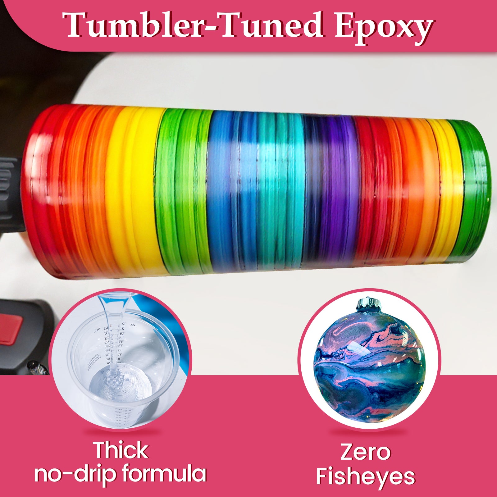 Tumbler Coating Epoxy Resin Kit (32oz)