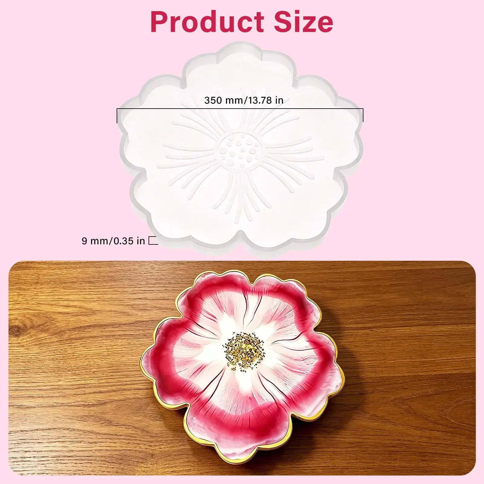 extra large round silicone molds for resin