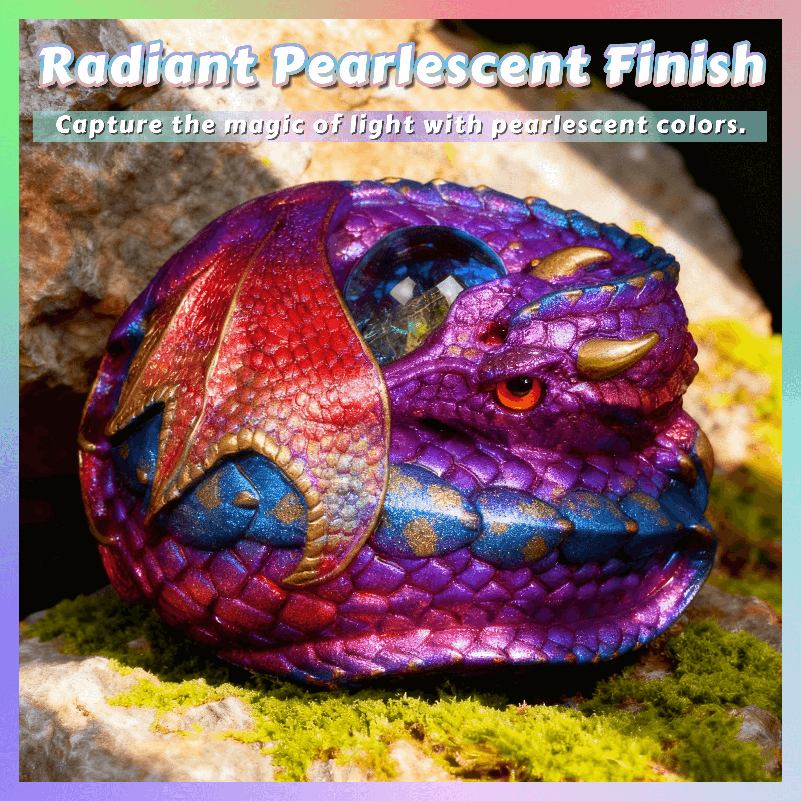 Pearlescent Mica Powder Set – 24 Colors (20 ml Jars)