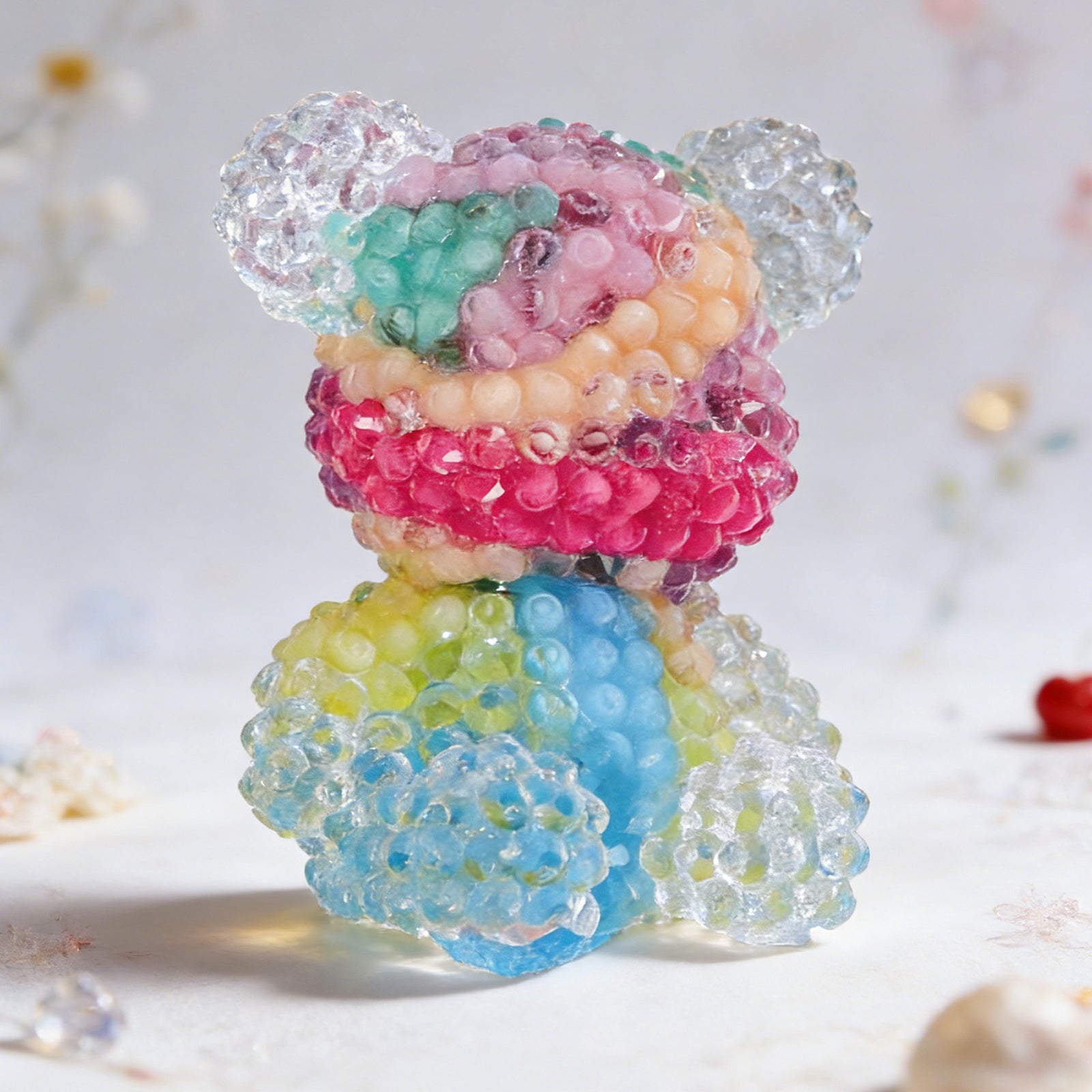 【Pre-Order | Ships in 7–14 Days】Diamond Faceted Silicone Molds for Epoxy Resin – Little Bear