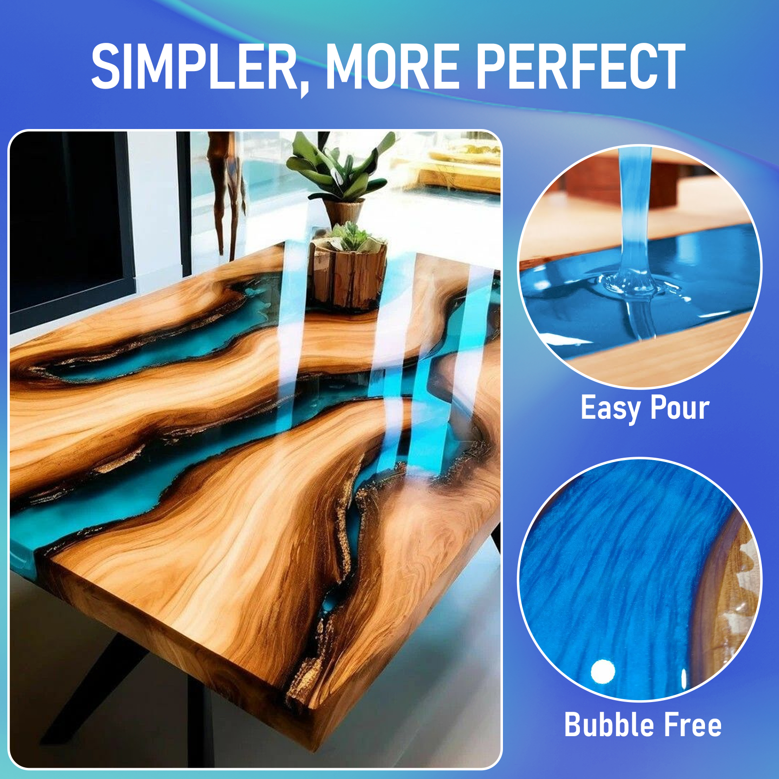 3 Gallon Deep Pour Epoxy Resin Kit – 4 Inch Pour Depths