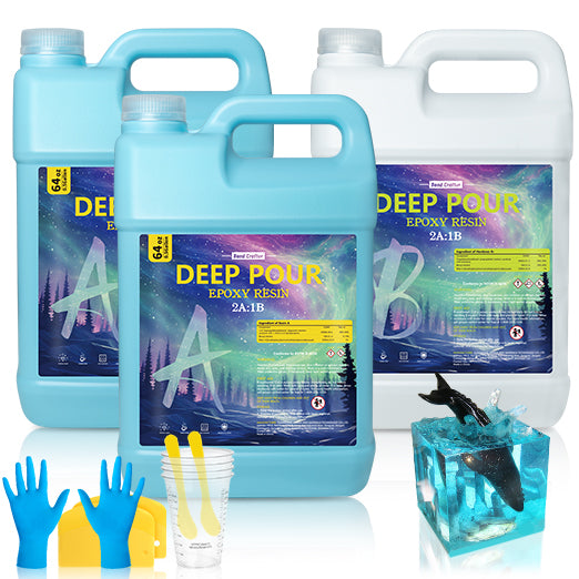 1.5 Gallon Deep Pour Epoxy Resin Kit