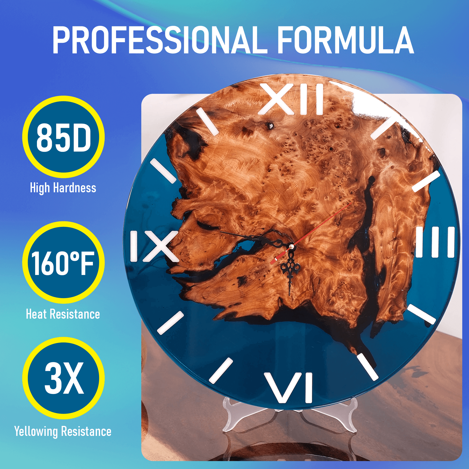 Deep Pour Epoxy Resin (2–4 Inch Casting)