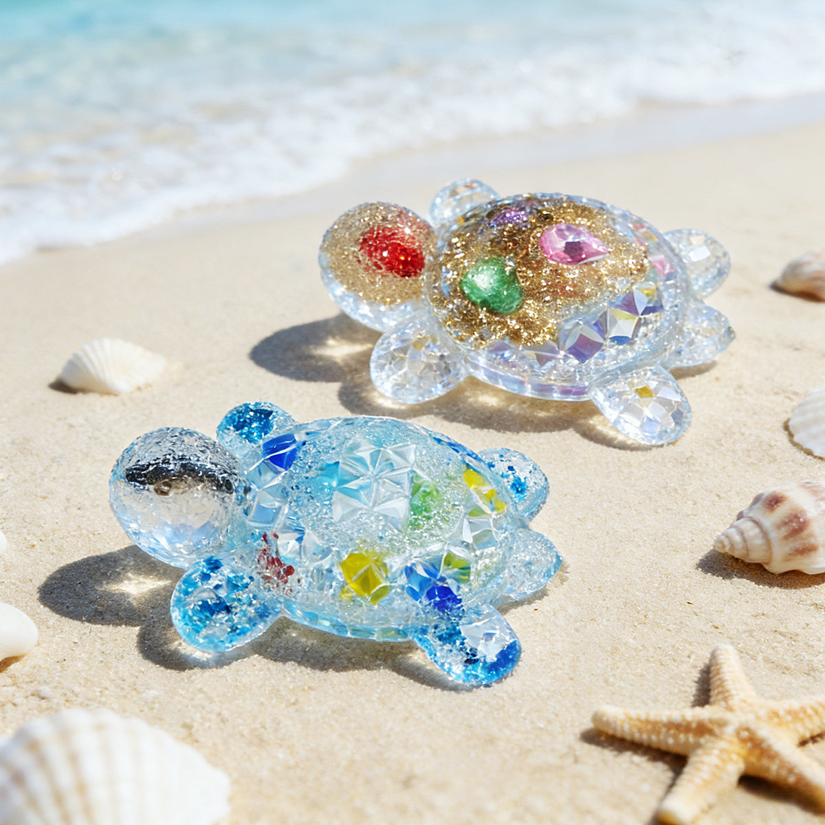 Diamond Faceted Silicone Molds for Epoxy Resin – Little Turtle