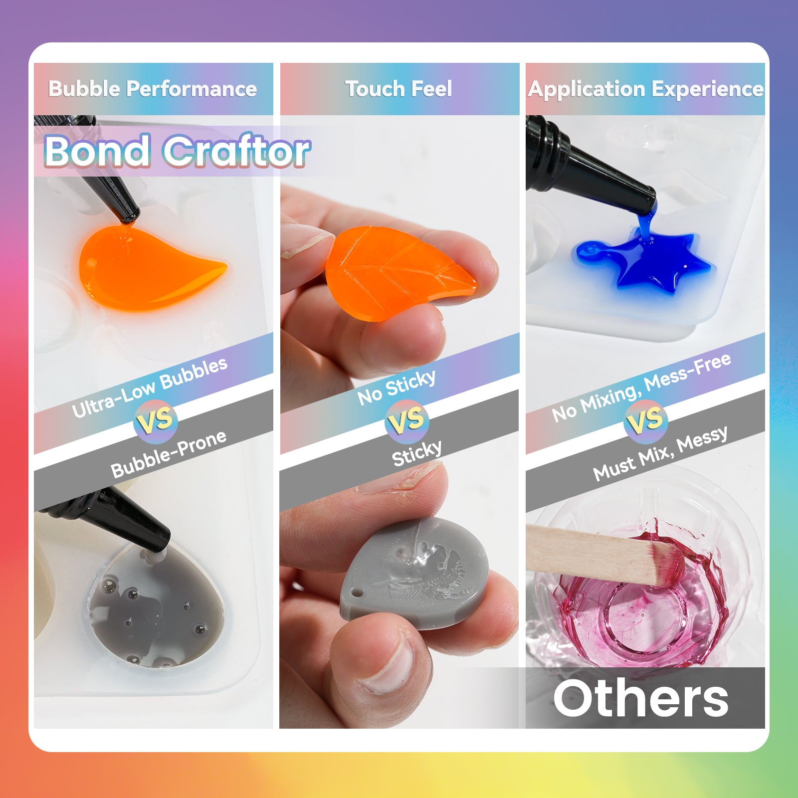 Opaque UV Resin Kit – 12 Colors, 30g Each