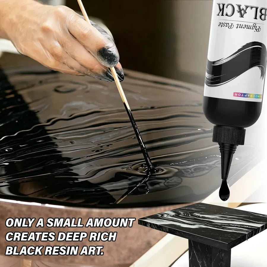 Black Epoxy Pigment Paste, 150ml