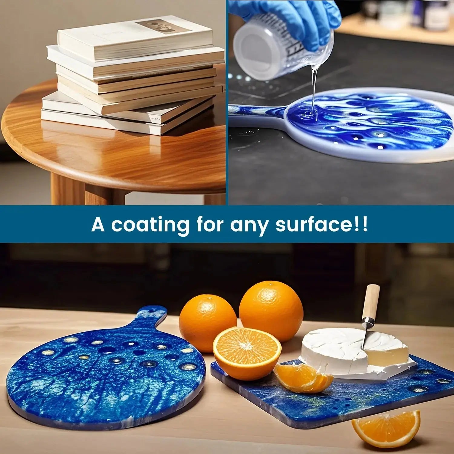 2 Gallon Epoxy Resin Kit for Table Tops, Woodworking & River Tables – Bond Craftor