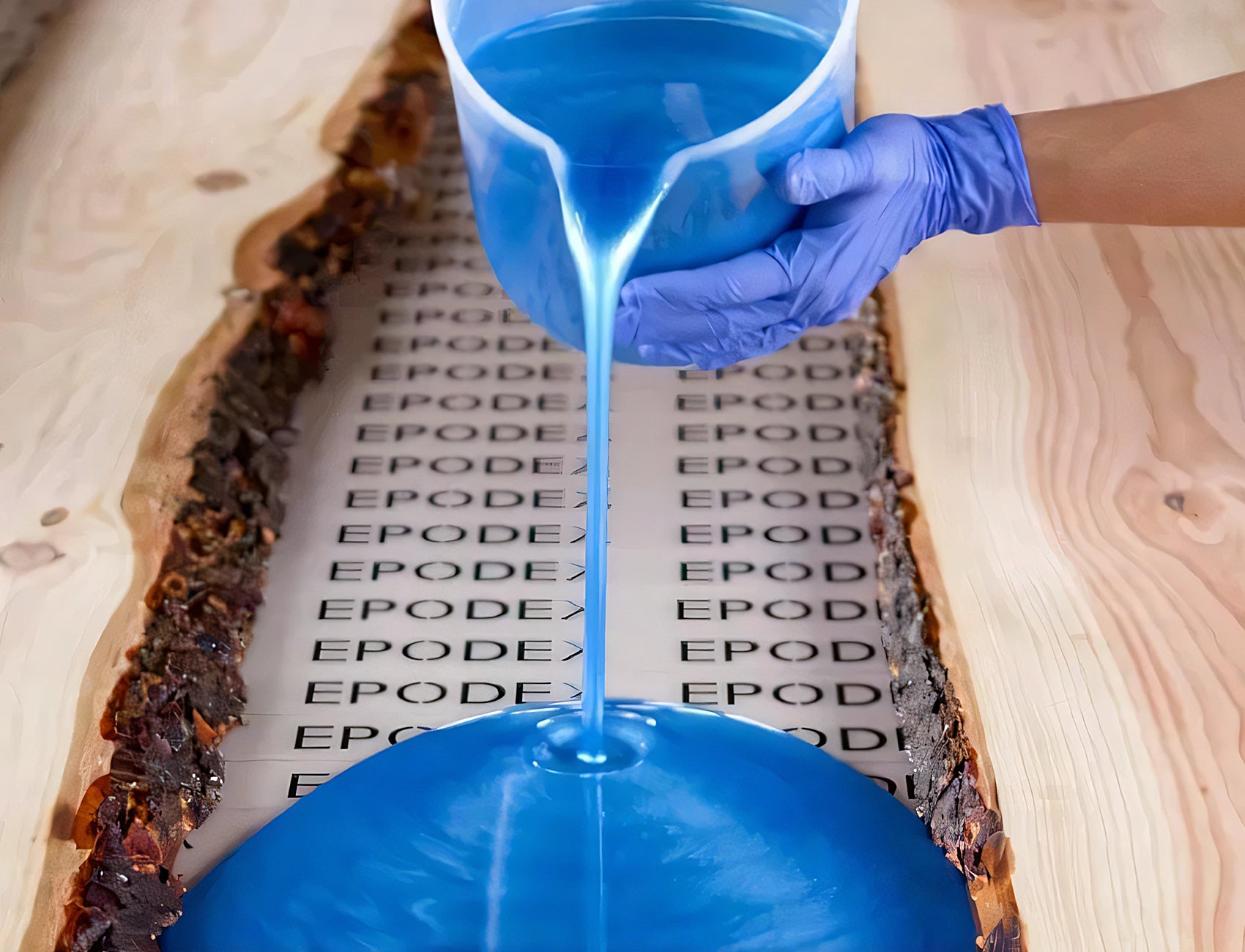 Making a Deep Pour Tabletop with Bond Craftor Deep Pour Epoxy