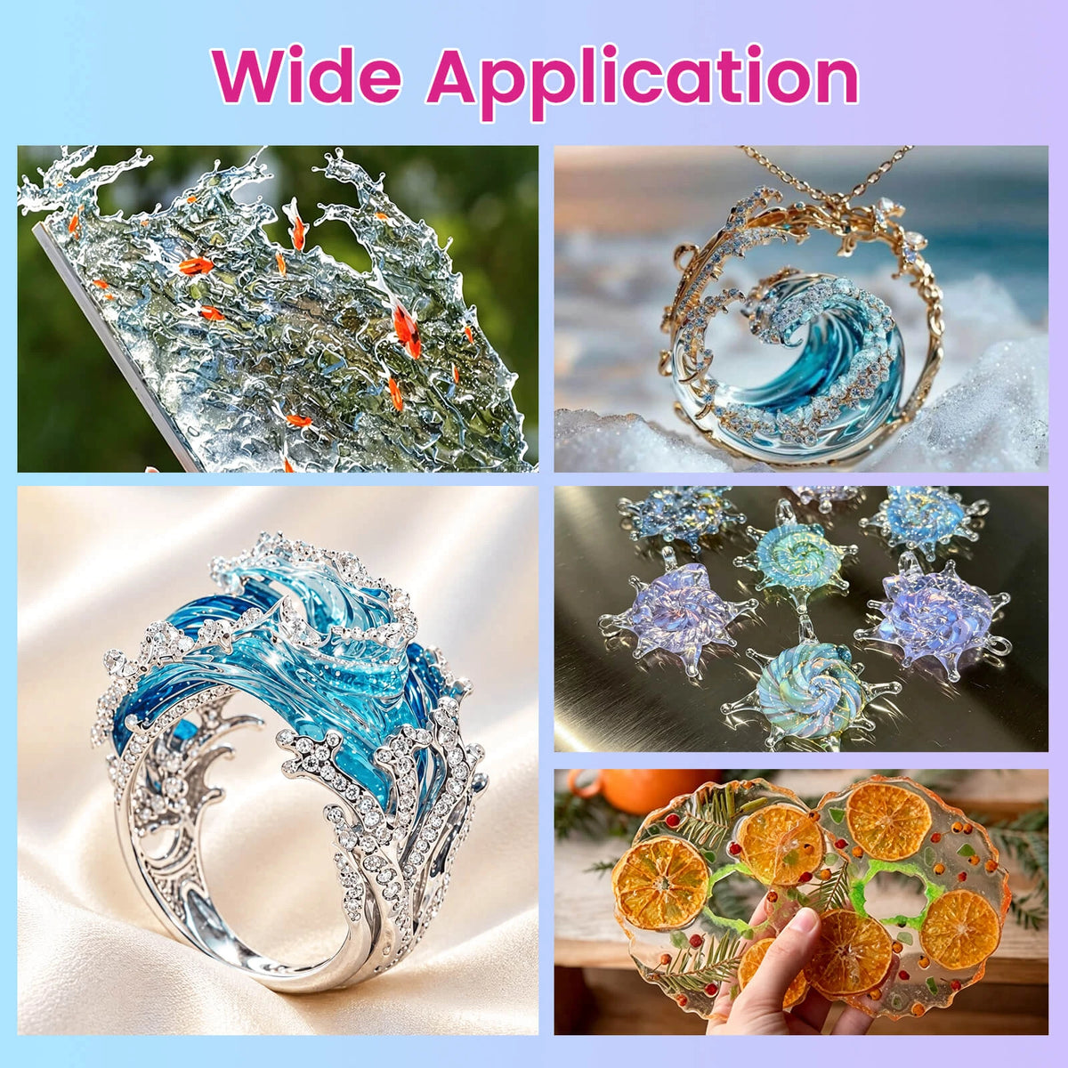 High Viscosity UV Resin | UV Cure Resin 300g for Jewellery Making