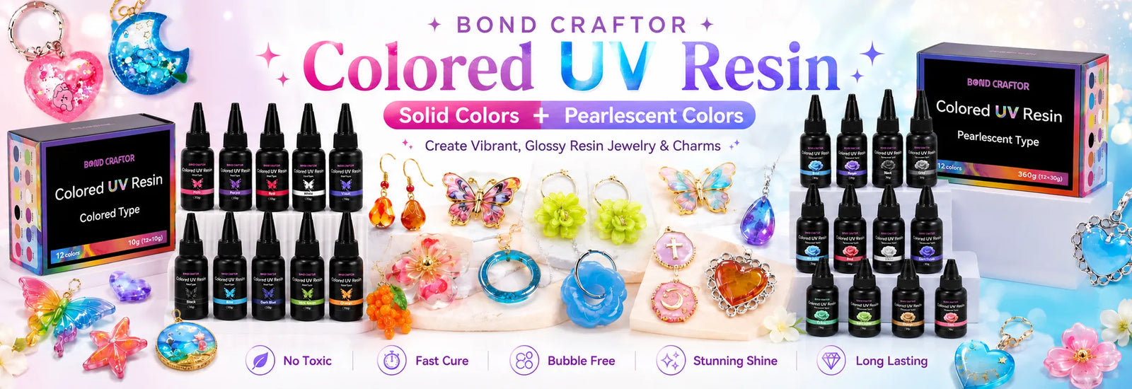 Colored uv resin pro 1