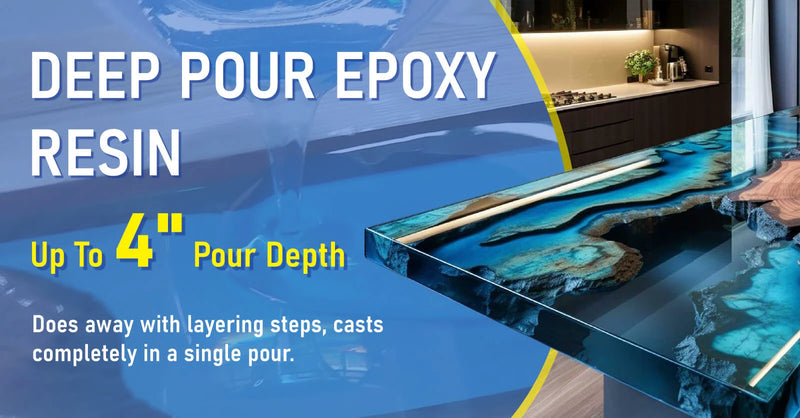 Deep pour epoxy resin