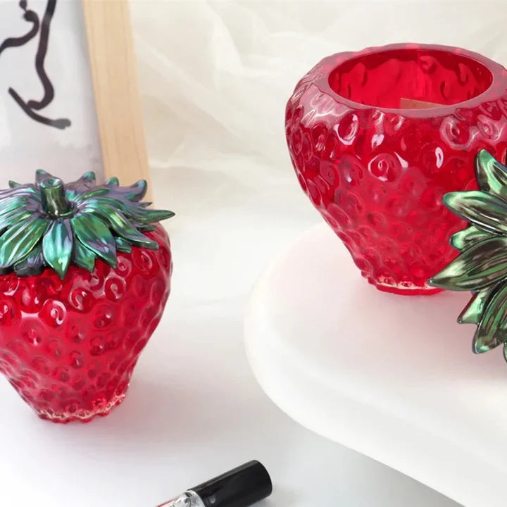 Strawberry Jar Silicone Resin Mold