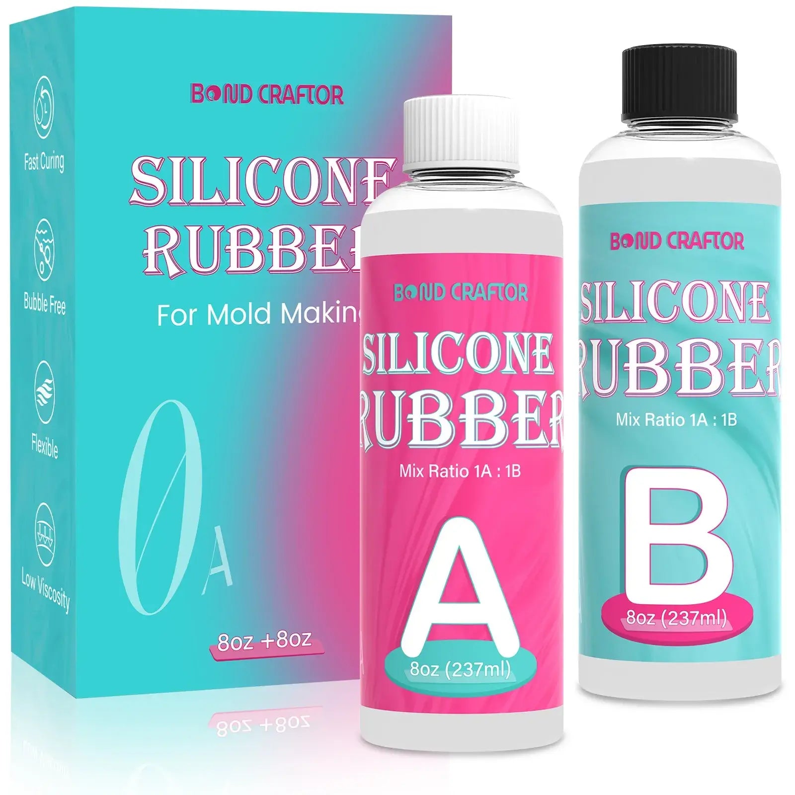 16oz Liquid silicone rubber for mold making