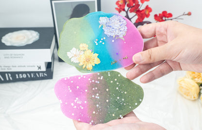 3 resin coasters