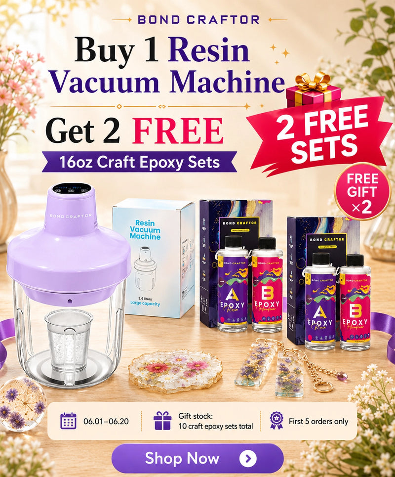 Resin bubble remover banner mini 26 6 1