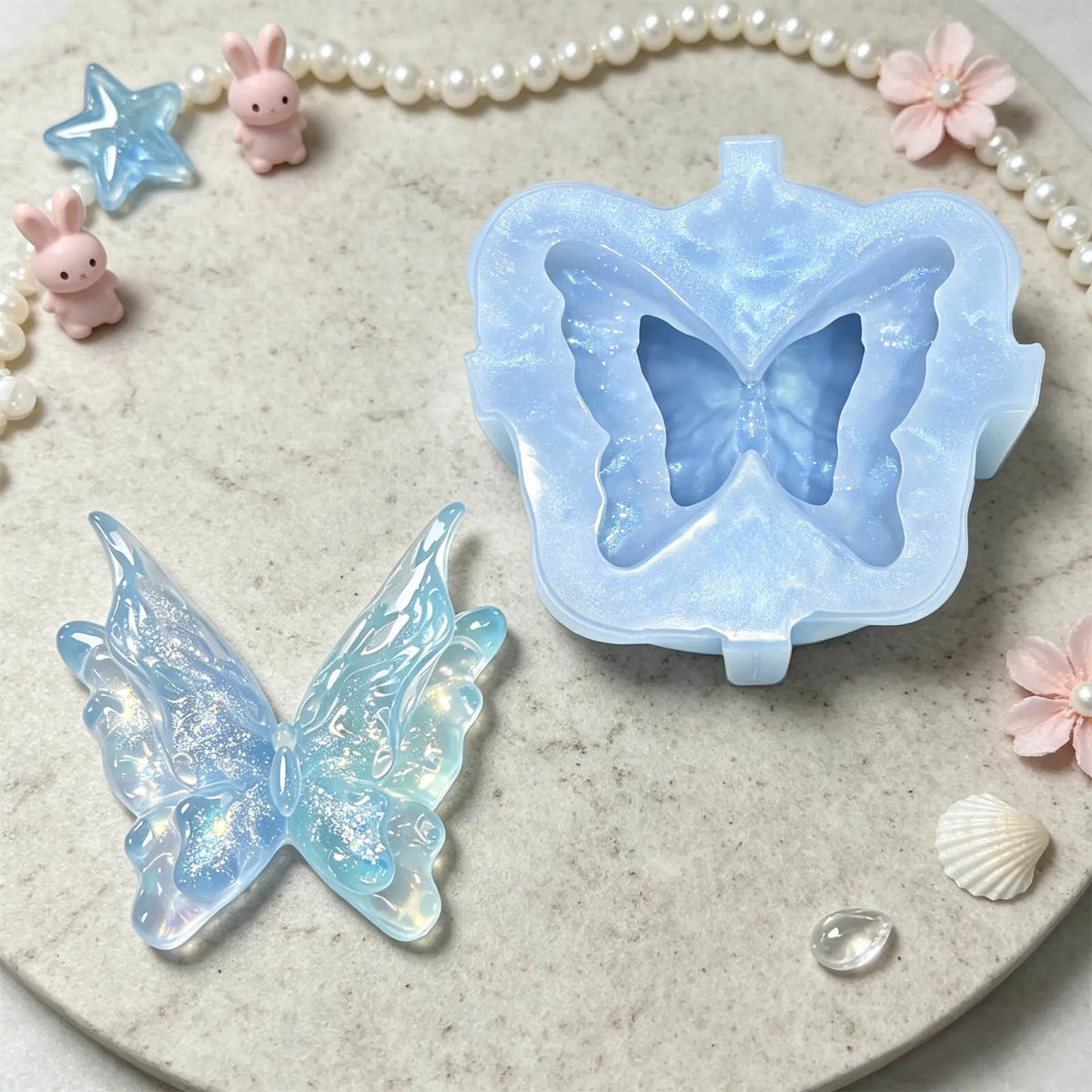 water-ripple-butterfly-resin-casting-with-pink-finished-craft