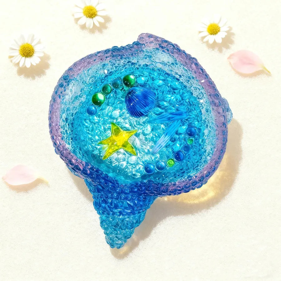 Conch Tray Silicone Resin Mold | Ocean Theme Conch & Starfish Epoxy Mold