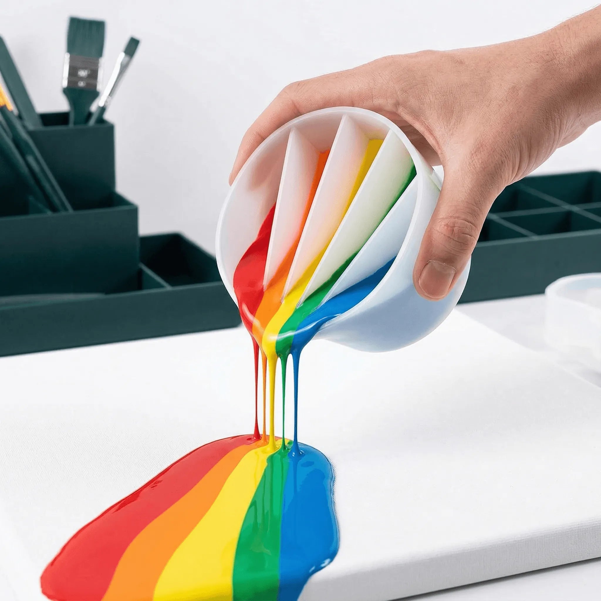Silicone Split Cups with 3-6Channels